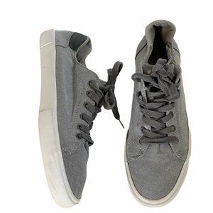 Mens Tommy Hilfiger Gray TMPAWLEYS Canvas Shoes